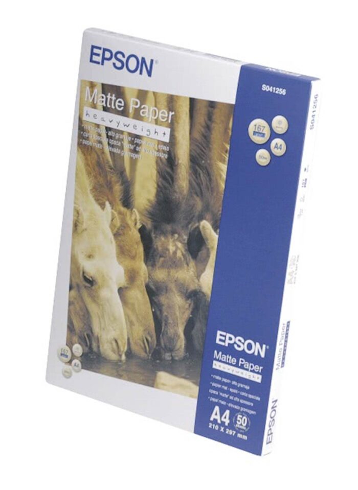 PAPIR EPSON A4, 50L MATTE PAPER 167g/m2