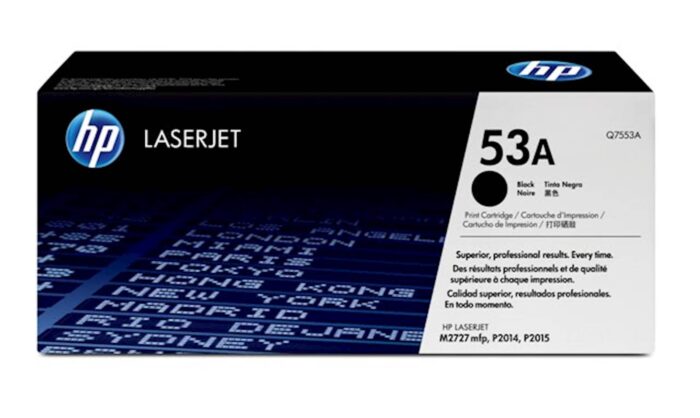 TONER HP 53A ČRN ZA P2015 ZA 3.000 STRANI