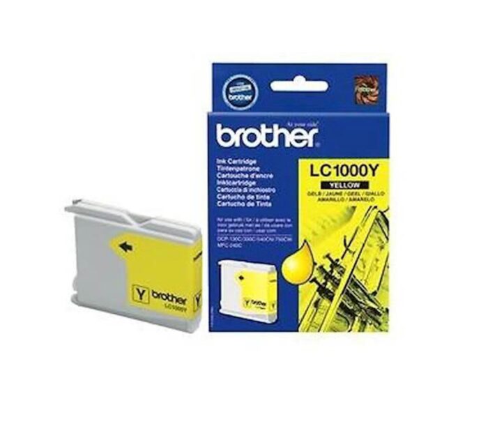 ČRNILO BROTHER RUMENO ZA DCP130,MFC 240C ZA 400 STRANI