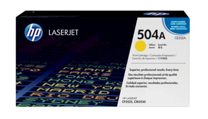 TONER HP 504A RUMEN ZA COLOR LASER CP3525/CM3530 ZA 7.000 STRANI