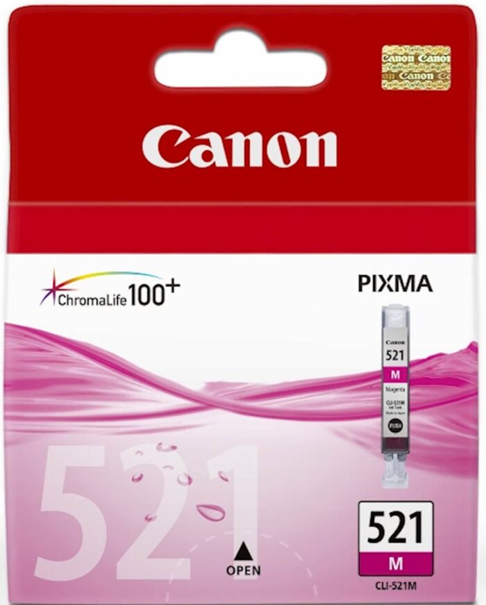ČRNILO CANON CLI-521 MAGENTA ZA IP3600/4600/MP540/MP620 ZA 9ml