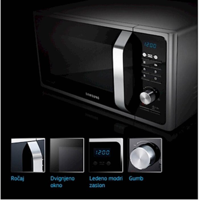 Mikrovalovna pečica Samsung MG23F301TAS/OL z žarom - Image 3