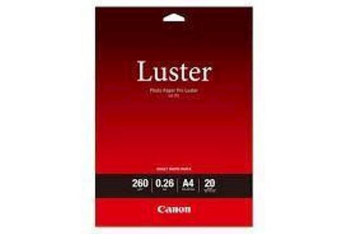 Papir CANON LU-101 A4; A4 / gloss / 260gsm / 20 listov