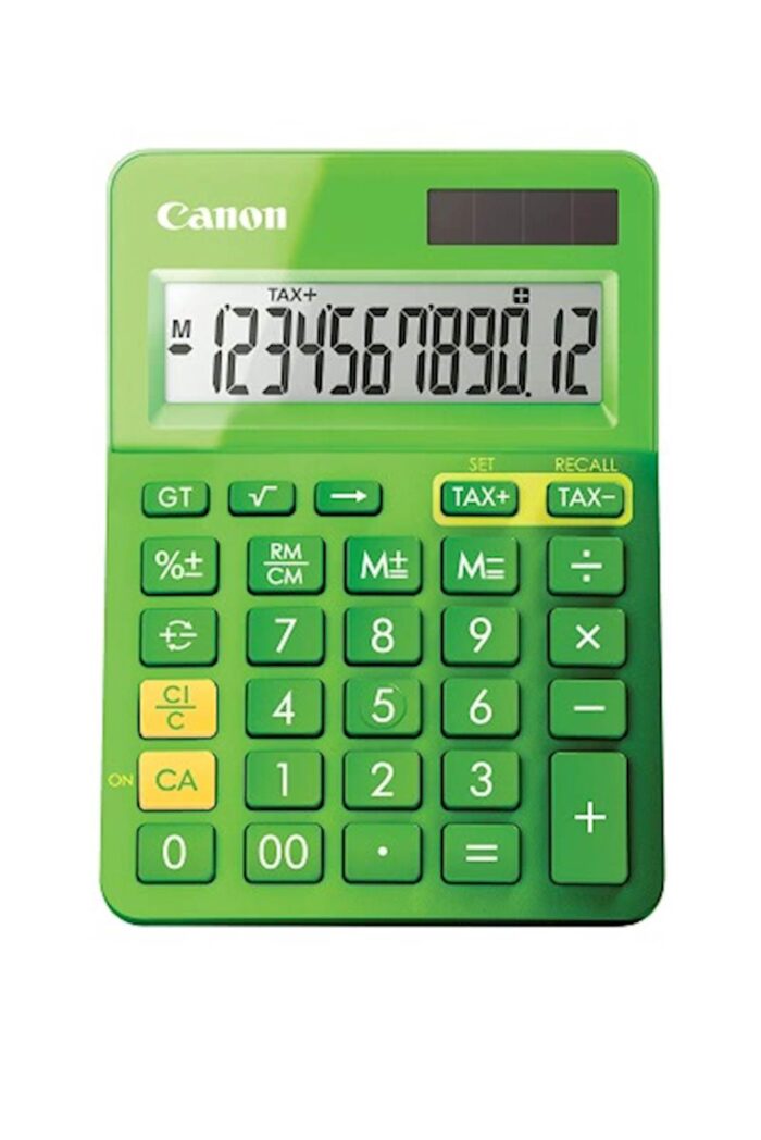 Kalkulator CANON LS-123K  zelene barve