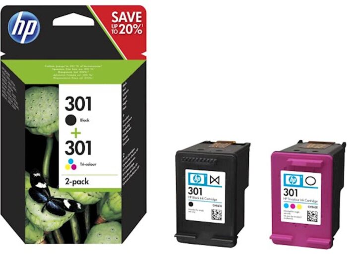 KOMPLET ČRNIL HP 301 (ČRNA + BARVNA) DESKJET 1050/2050/5050s