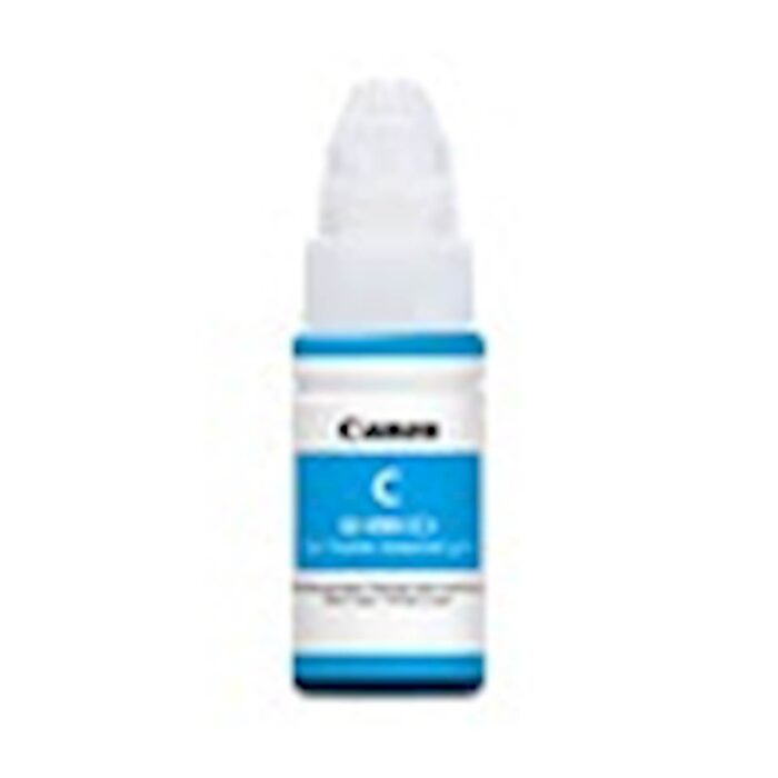 ČRNILO CANON CYAN STEKLENIČKA GI-490C ZA G1400, G2400, G3400, G4400 ZA 7.000