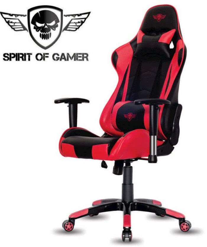 Gaming stol -  Spirit of gamer - DEMON RED
