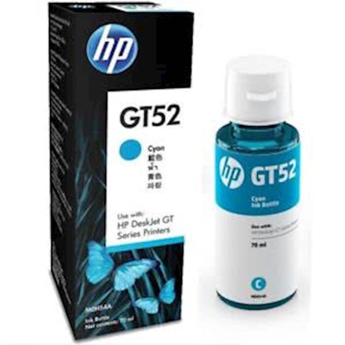 ČRNILO HP CYAN GT52 STEKLENIČKA ZA DJ GT 5810/5820/INK TANK 115/315/415/SMART