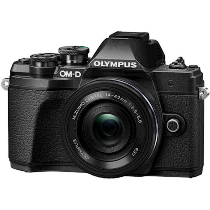 OLYMPUS OM-D E-M10 III črn + 14-42m m 1:3.5-5.6 EZ pancake črne barve