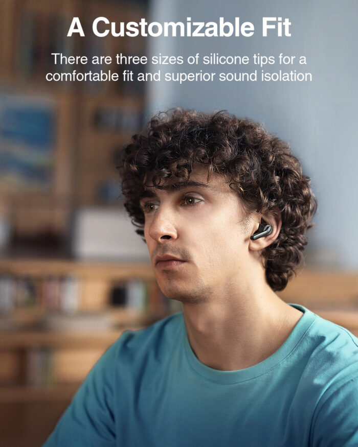 TaoTronics PureCore ANC TWS slušalke črne TT-BH1003