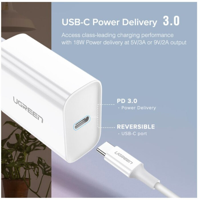 Ugreen USB-C polnilec PD 20W - box - Image 6