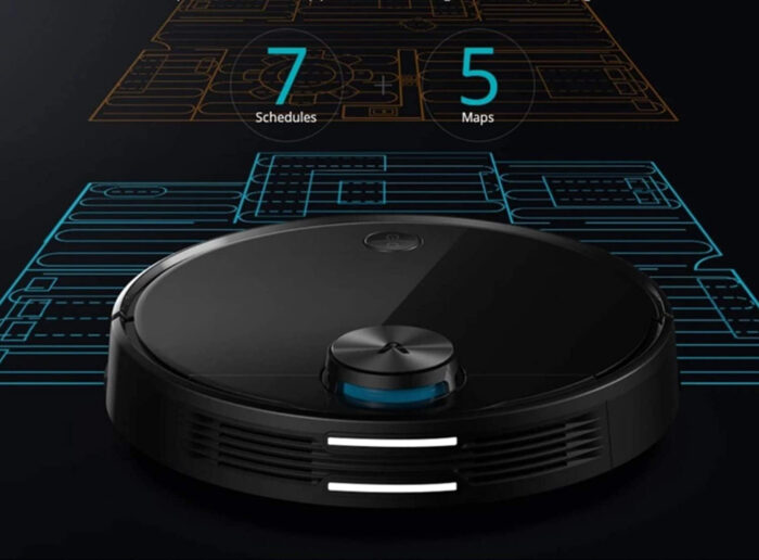 Viomi V3 robotski sesalnik, črn - Image 3