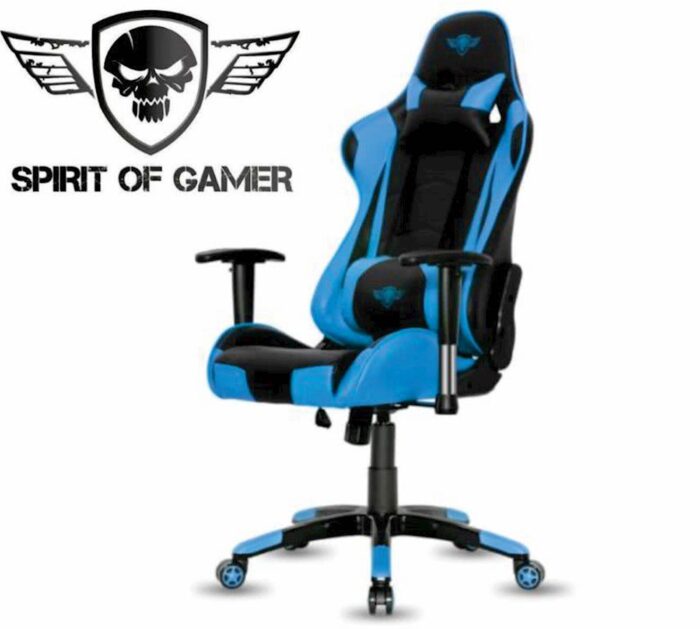 Gaming stol -  Spirit of gamer - DE MON BLUE