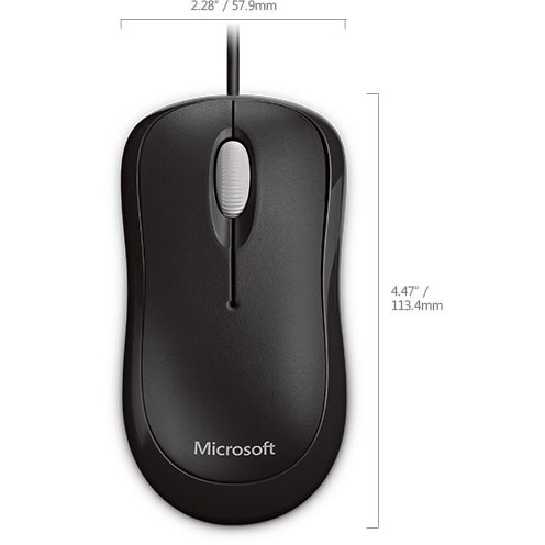 Microsoft Basic Optical žična miška - Image 5