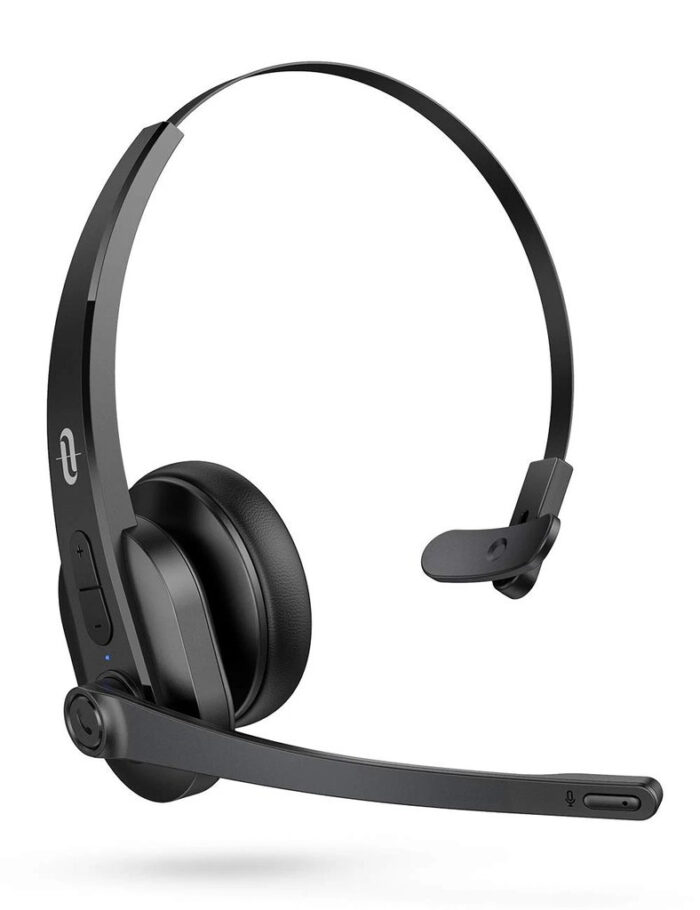 TaoTronics BT mono naglavna slušalka AI Noise Canceling TT-BH041