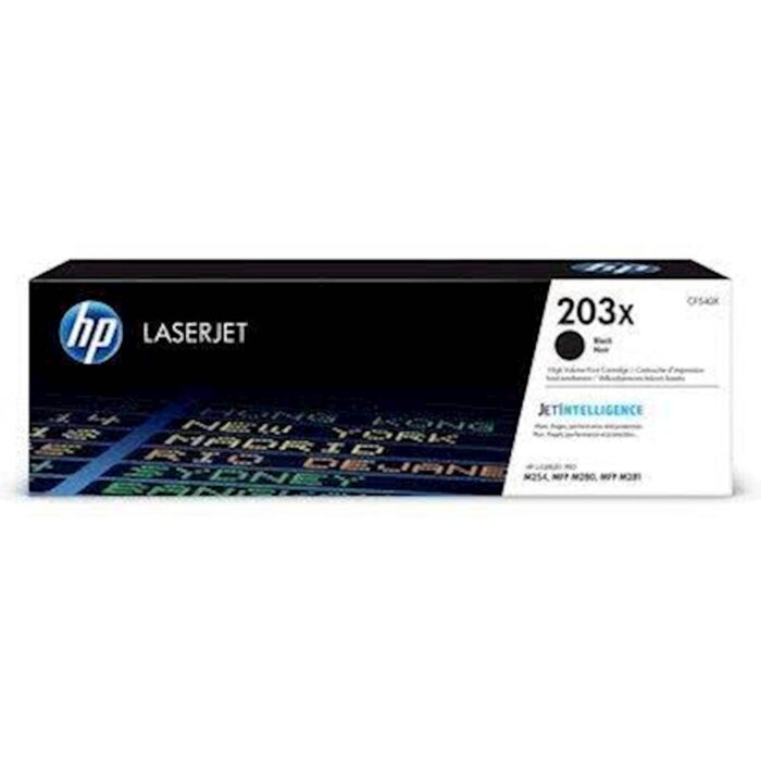 TONER HP 203X ČRN ZA COLOR LJ Pro M254dn, M365dw, MFP M280nw, M281cdw,