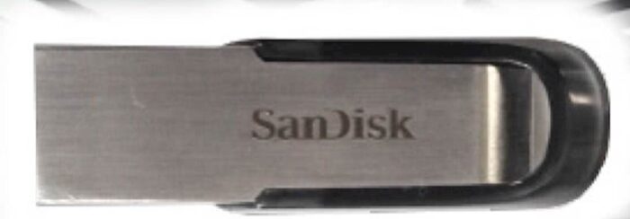 USB DISK SANDISK 32GB ULTRA FLAIR, 3.0, srebrn, kovinski, brez pokrovčka *PROM