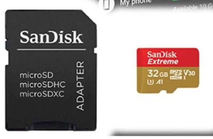 SDHC SANDISK MICRO 32GB EXTREME, 100/60MB/s, UHS-I Speed Class 3, V30,