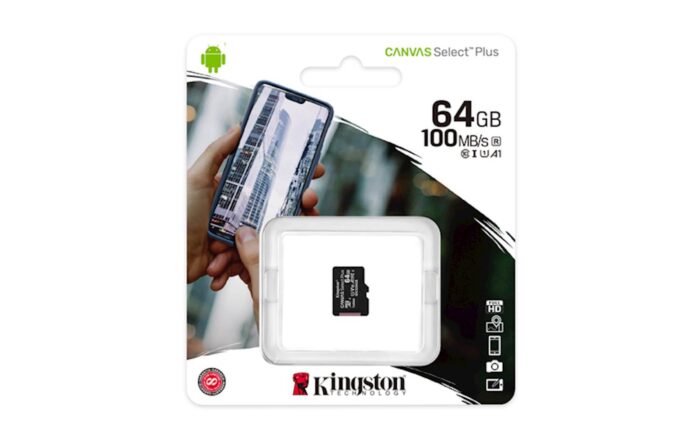SDXC KINGSTON MICRO 64GB CANVAS SELECT Plus, 100 MB/s, C10 UHS-I - Image 3