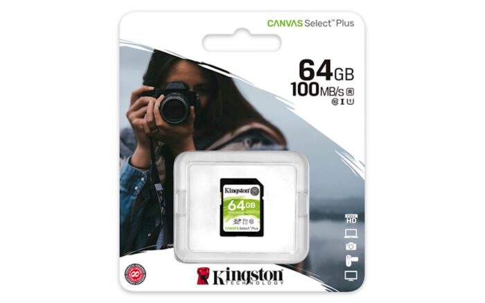 SDXC KINGSTON 64GB CANVAS SELECT Plus, 100MB/s, C10 UHS-I U1 V10 - Image 3