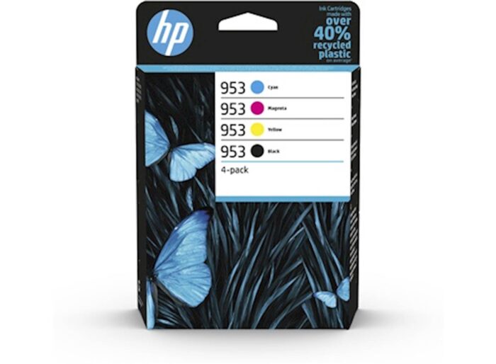 KOMPLET ČRNIL HP 953 ČRNA, CYAN, MAGENTA, RUMENA ZA OJ PRO