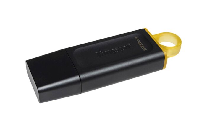 USB disk Kingston 128GB DT Exodia, 3.2 Gen1, črn, s pokrovčkom