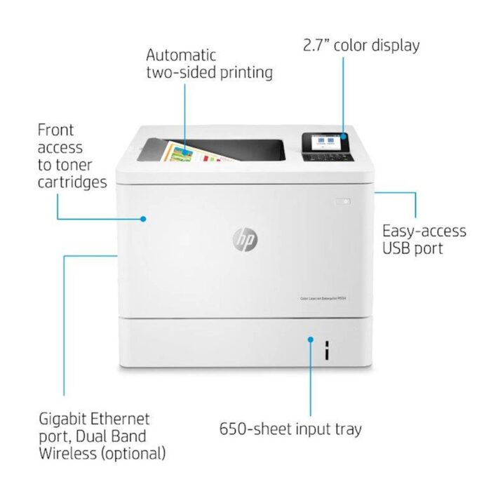 Barvni laserski tiskalnik HP Color LaserJet Enterprise M554dn - slika 3