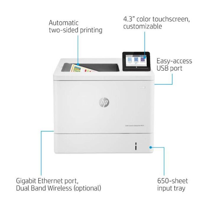 Barvni laserski tiskalnik HP Color LaserJet Enterprise M555dn - slika 3
