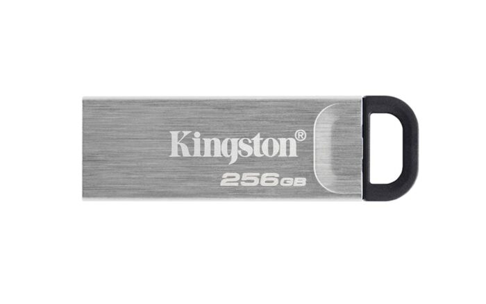 USB disk Kingston 256GB DT Kyson, 3.2 Gen1, 200/60MB/s, kovinski, brez