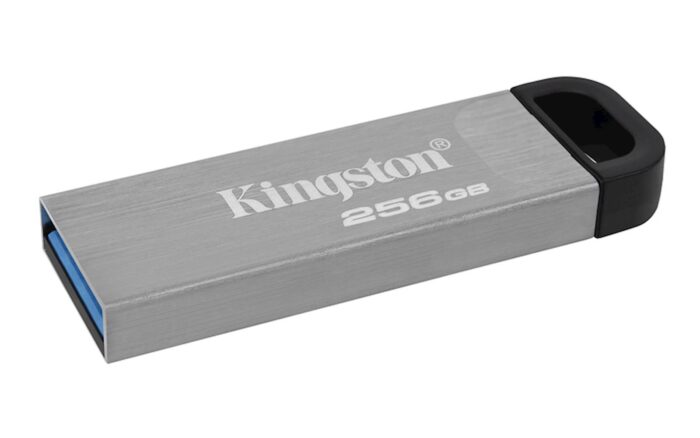 USB disk Kingston 256GB DT Kyson, 3.2 Gen1, 200/60MB/s, kovinski, brez - Image 3
