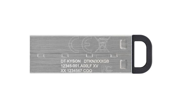 USB disk Kingston 256GB DT Kyson, 3.2 Gen1, 200/60MB/s, kovinski, brez - Image 4