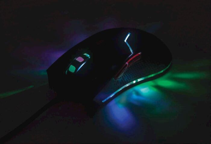 Žična optična igralna miška MANHATT črna, USB, nastavljiv DPI, 6 gumbov, LED - Image 6