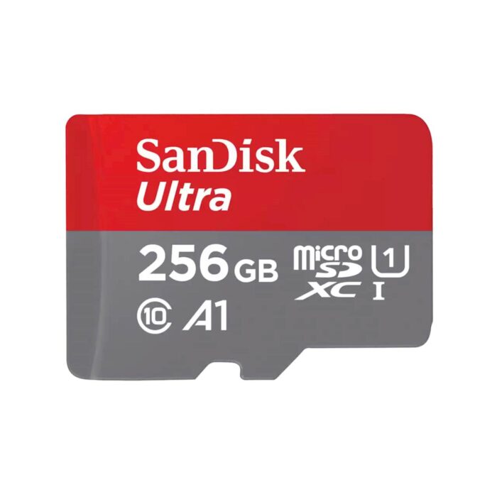 SDXC SANDISK MICRO 256GB ULTRA MOBILE, 120 MB/s, UHS-I C10, A1, adapter