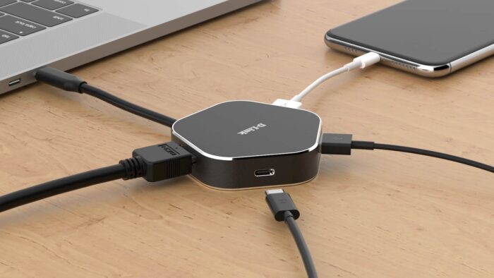 D-link 4-v-1 razdelilnik USB-C HDMI in napajanje - Image 3