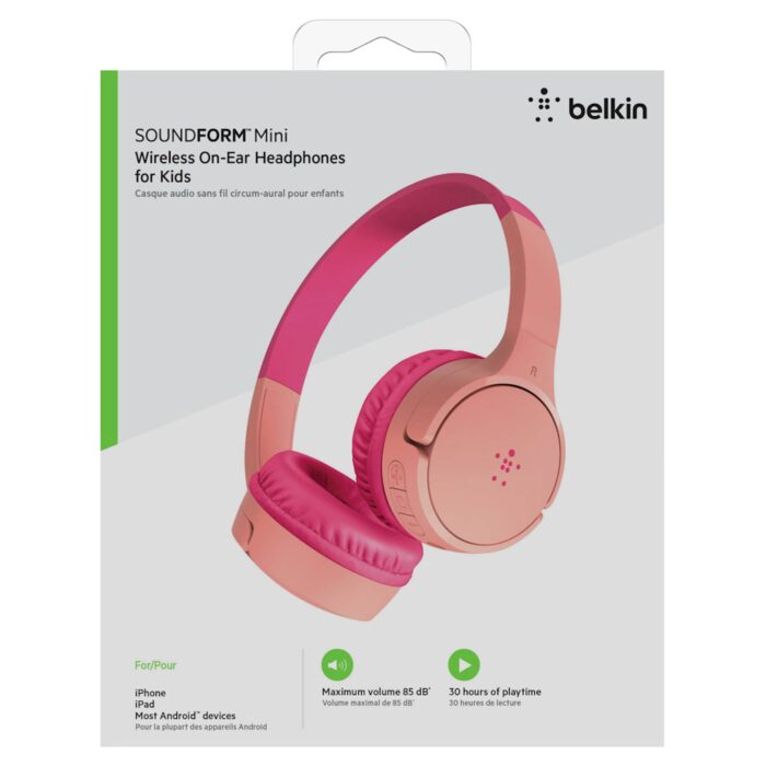 Belkin Brezžične slušalke za otroke Roza - Image 6
