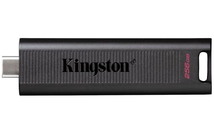 USB C disk Kingston 256GB DT Max, 3.2 Gen2, 1000/900MB/s, kovinski, drsni