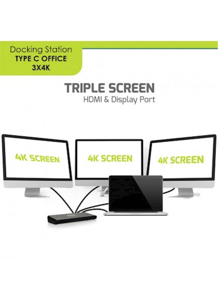 Docking Station PORT Type C, office 3x4K - Image 3