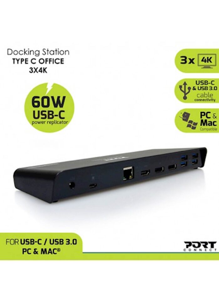 Docking Station PORT Type C, office 3x4K - Image 4