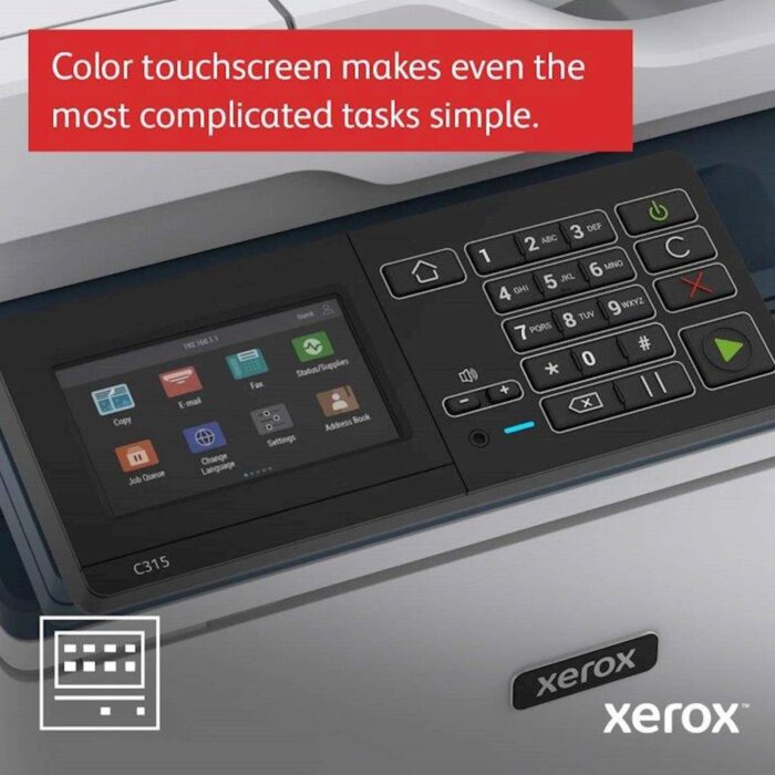 Večfunkcijska barvna laserska naprava XEROX C315DNI - Image 3