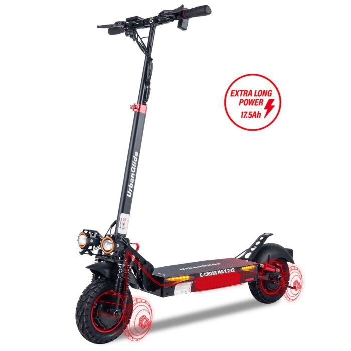 Električni skiro UrbanRide E-Cross MAX (2x800W)