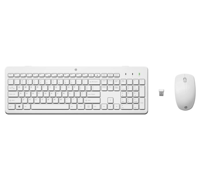 Tipkovnica z miško HP 230 brezžična bela - Image 3