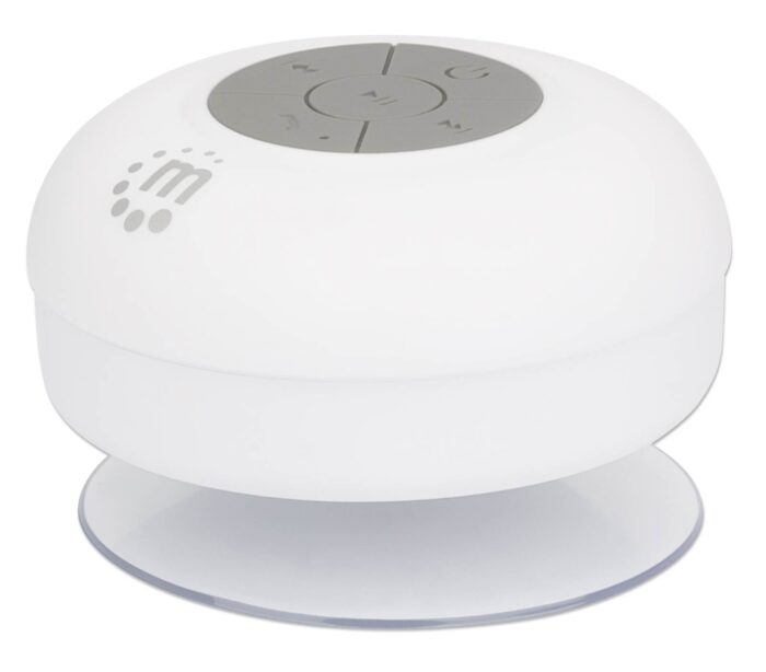 Bluetooth zvočnik za pod prho MANHA TTAN, bele barve