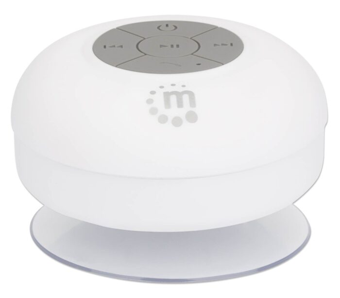 Bluetooth zvočnik za pod prho MANHA TTAN, bele barve - Image 4