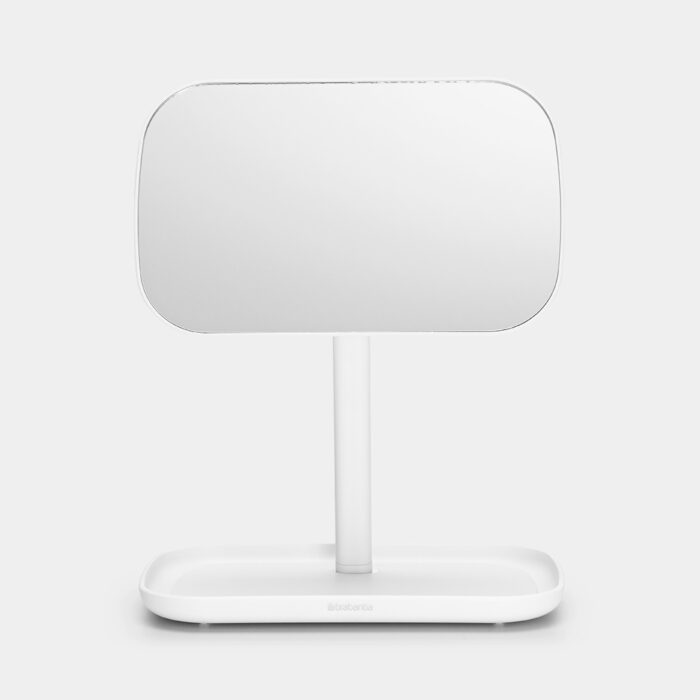 Brabantia ReNew ogledalo s posodico za odlaganje temno bela - Image 3