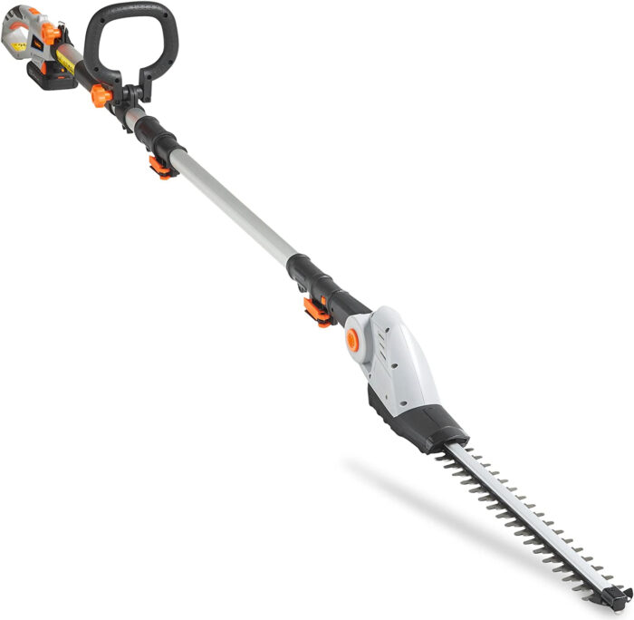 VonHaus akumulatorske teleskopske škarje za grmičevje G-Series