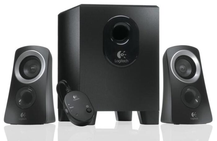 Logitech zvočniki 2.1 Z313 RMS 25W črni