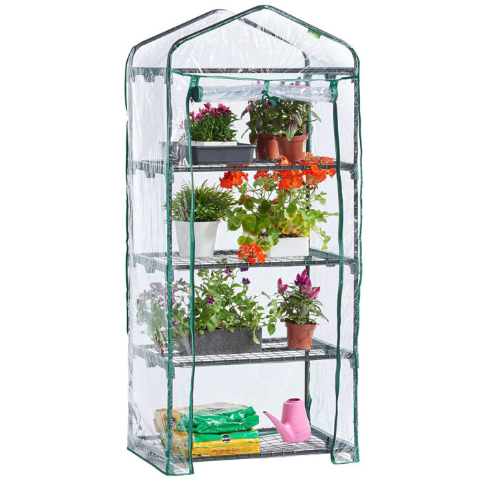 VonHaus rastlinjak 158 x 69 x 49cm