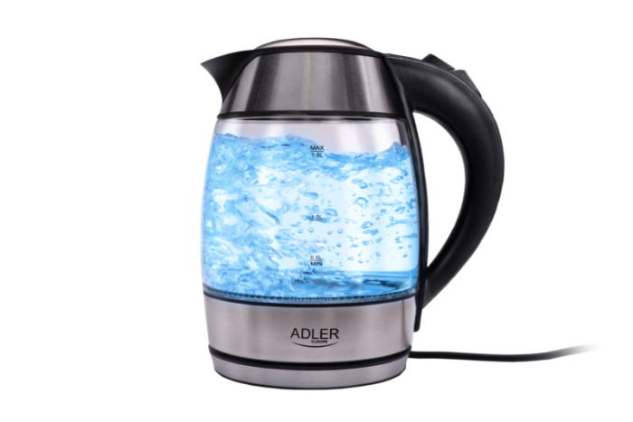 Adler grelnik vode 1.8L 2000 W steklen