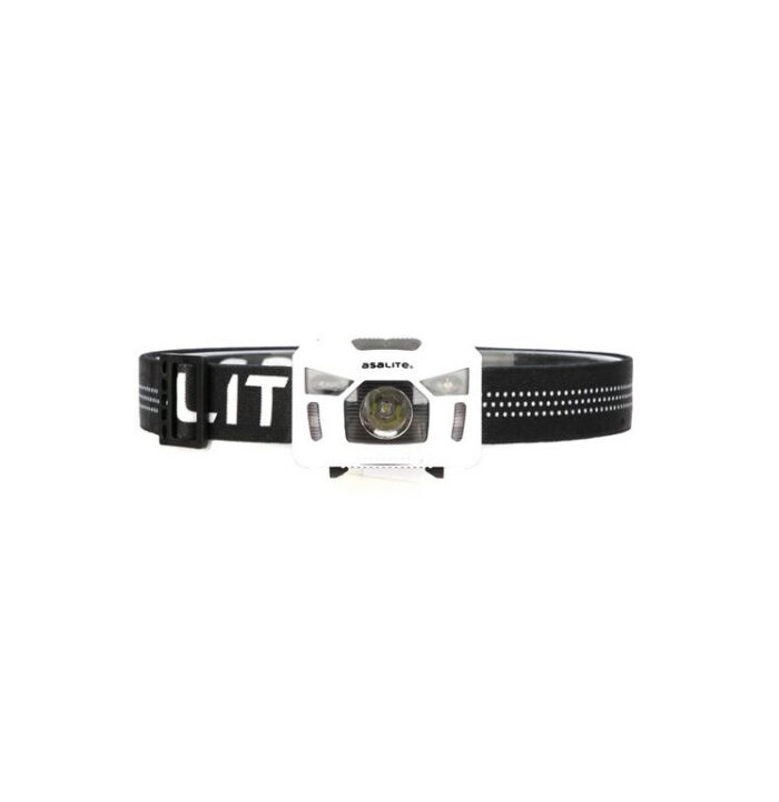 ASALITE naglavna LED svetilka 3W, polnilna, senzor, bela