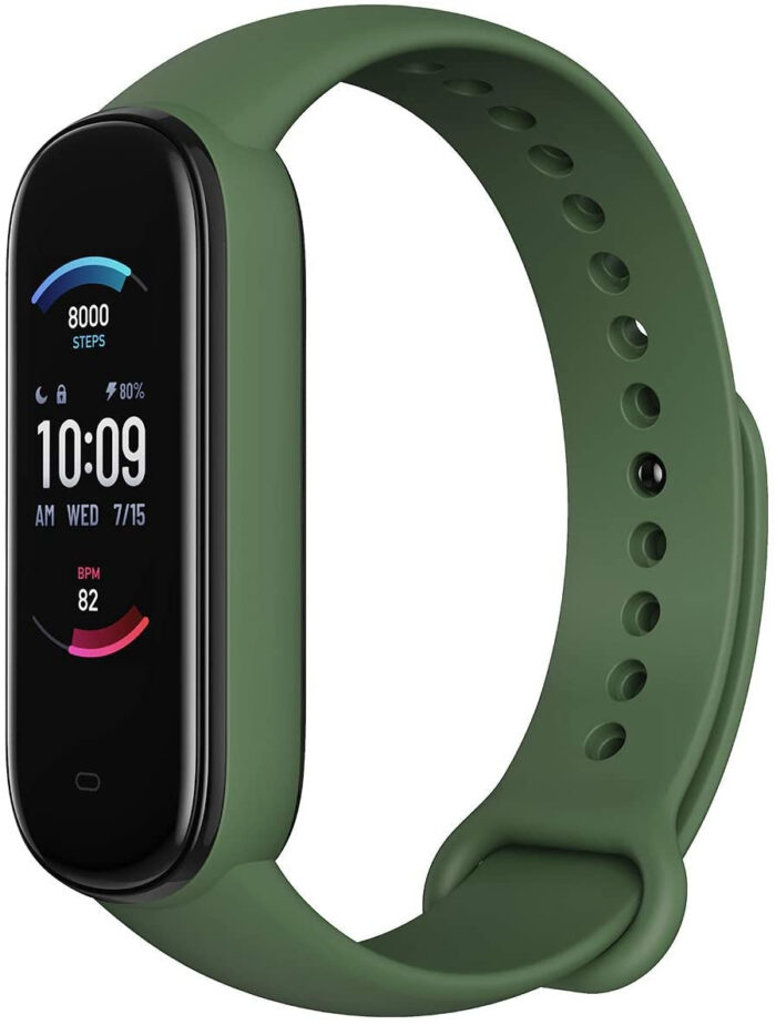 Amazfit Band 5 pametna zapestnica zelena